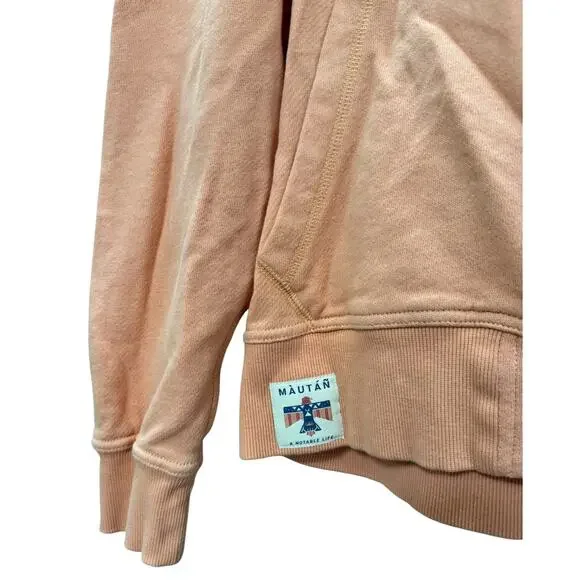 Faherty Women's Orange Steven Paul Judd Good Medicine Hoodie - Size S - New - Picture 6 of 8